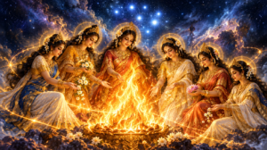 Krittika Nakshatra – The Purifying Flame of the Cosmic Mothers