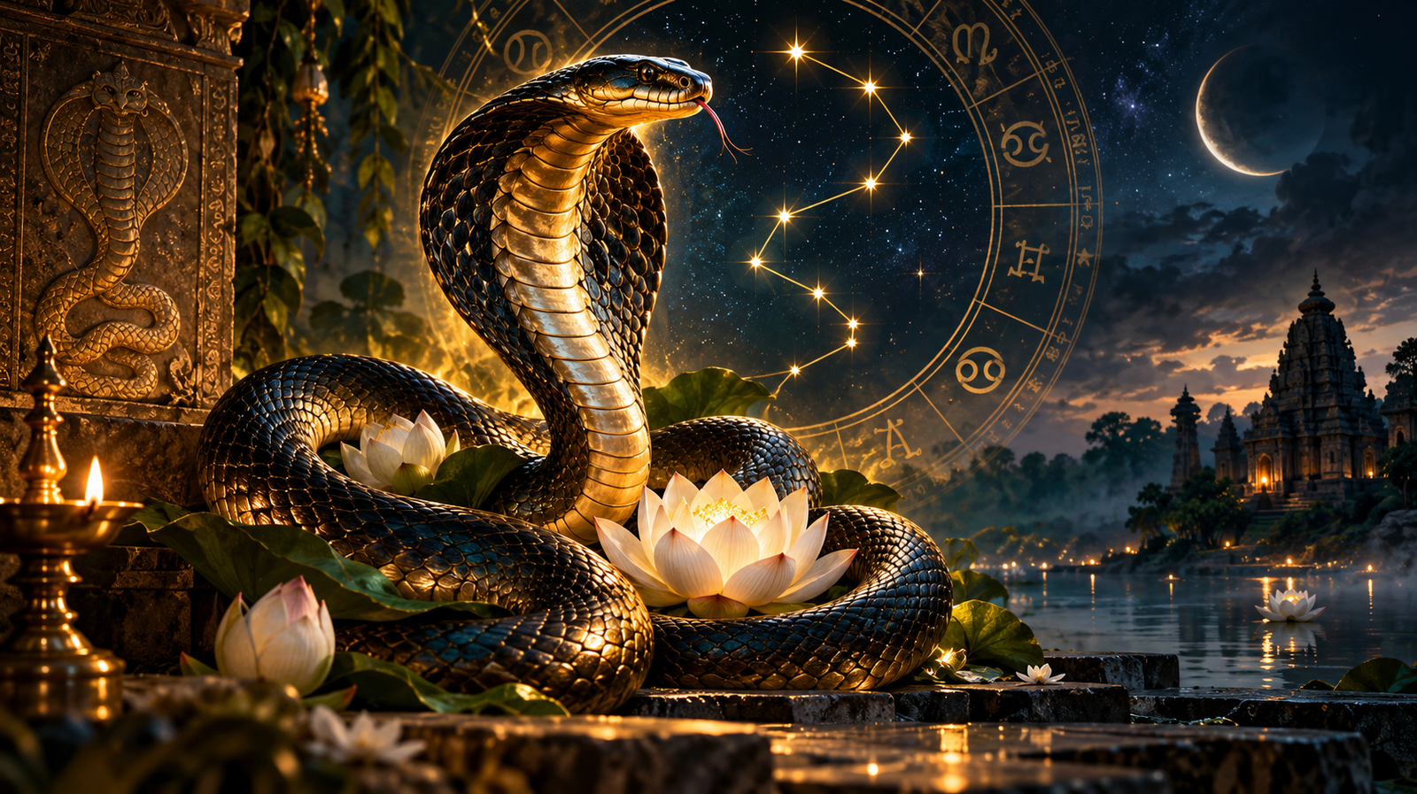 You are currently viewing Ashlesha Nakshatra – The Serpent of Hidden Wisdom